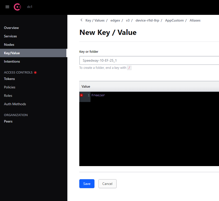 Adding KV pairs